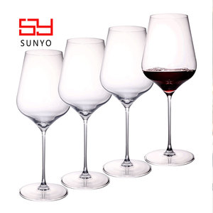 Verres à vin rouge haut de gamme en cristal sans plomb, soufflés à <span class=keywords><strong>la</strong></span> main, écologiques et durables, avec logo personnalisé, 750 ml, vente en gros - Product Image 2
