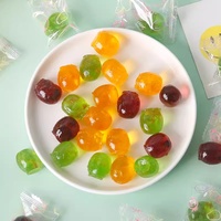 Bonbons gélifiés multicolores en forme de boule, saveur mangue, citron vert et prune, 228g/sachet, prix bas, en gros, snacks exotiques, boissons