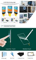 شاشة LCD صغيرة الحجم من نوع Polcd مقاس 3.5 بوصة، واجهة MCU 16 بت، واجهة SPI، دقة 320x480، لوحة ILI9488، شاشة تعمل باللمس السعوي.