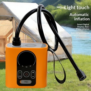 Pompe à air électrique portable pour tente, <span class=keywords><strong>gonfleur</strong></span> pour lit pneumatique, matériau PE, utilisation polyvalente - Product Image 3