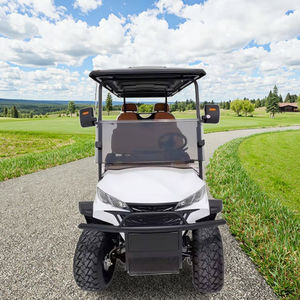 Voiture de golf électrique de haute qualité 4+2 places, longue portée, scooter <span class=keywords><strong>tout</strong></span>-<span class=keywords><strong>terrain</strong></span> pour la chasse, véhicule - Product Image 1