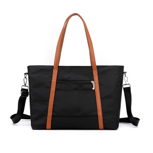 Bolsa de Lona para Mujer, Color Sólido, Gris, Café, Azul - Product Image 2