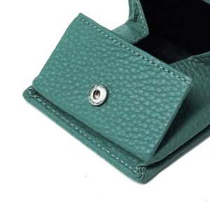 Porte-monnaie en cuir véritable pour femme, fermeture éclair, porte-monnaie en cuir personnalisé, pochette, petit porte-monnaie miniature - Product Image 4