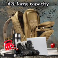 Chaussures personnalisées 40L 45L 50L Insect Proof Training Hiking Pratique Sports de plein air Assault Combat Tactical Shoulder Bags Backpacks
