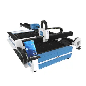 Shandong Pengwo 1500w 2000w 3000w 6000w Pipe Tube And Plate Profile Integrated Laser Cutting Machine