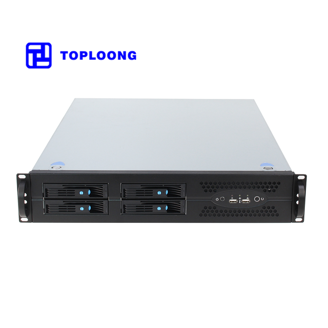 Tp2U570-04 4 Bay Hdd  Tray 2U Server Chase Hot Swap Storage Computer Server Chassis Atx Rack Mount Server Support 2U Psu