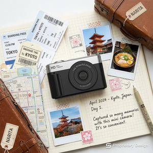 1080P Mikrokamera Digitaler Videorekorder für Studenten 16-fach Zoom IPS-Display Kleine Taschenkamera Leichtes Fotogerät - Product Image 3