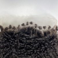Perruque en dentelle HD suisse 13x6, cheveux humains vierges Remy bouclés Kinky Curl, nœuds blanchis, ligne de cheveux 4C, 12-36 pouces, couleur naturelle 13*6
