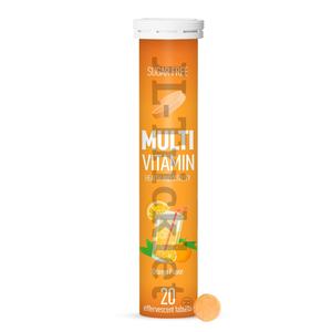 Julong <span class=keywords><strong>OEM</strong></span> günlük Multivitamins efervesan tabletler turuncu lezzet Vegan Suger ücretsiz 20 efervesan tabletler - Product Image 1