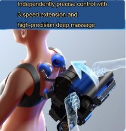 Elektrischer Massagesessel 4D Präzisionssteuerung PRO Motion und SL-Führungsschiene Ganzkörpermassage Zero-Gravity-Massagesessel - Product Image 2