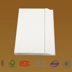 Hot bán Trung Quốc Trắng primed ngón tay doanh radiata thông gỗ cửa jamb mouldings - Product Image 4