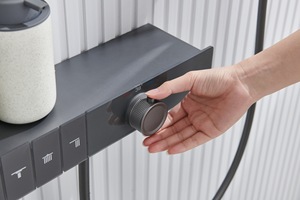Juego de Ducha de Pared con Acabado Cromado, de Lujo, con Pantalla Digital de Temperatura Constante, Tres Funciones, con Ducha de Mano, para el Hogar - Product Image 4
