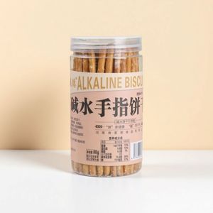 80g bánh quy bột mì nướng ngọt lành mạnh với muối biển giòn giòn trong bao bì túi - Product Image 1