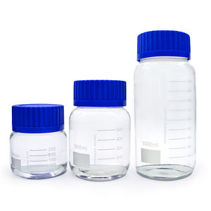 उच्च टेम्प ब्लू पीपी-कैप रिएजेंट बोतल-बोरोसिलिकेट ग्लास - Product Image 3