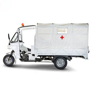 Dengan tandu dan kursi perawat Afrika diskon besar 150cc 200cc 250cc sepeda motor 175cc sepeda motor roda tiga ambulans Tiongkok - Product Image 6