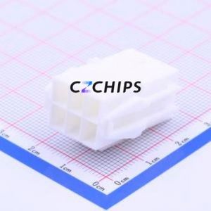 YLR-06V Housing (Wire-to-Board / Wire-to-Wire) P=4.5mm Connector ( Jack Structure: 2x3P )( Pitch: 4.5mm )( Number of Rows: 2 ) - Product Image 2
