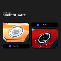 Adapté aux modèles BMW MINI 14-21, pour la modification des nouveaux feux de jour LED F56F55 avec des lentilles dynamiques