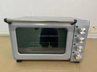Four à pizza électrique multifonctionnel 33L, mini-four de comptoir à convection et grill pour usage domestique