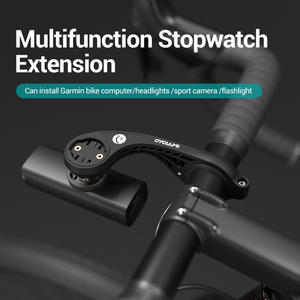 CYCLAMI 자전거 핸들 바 스템 연장 컴퓨터 마운트 홀더가 전기 스쿠터 Garmin Edge XOSS IGPORT <span class=keywords><strong>Wahoo</strong></span> <span class=keywords><strong>GPS</strong></span> 스탠드에 맞습니다. - Product Image 2