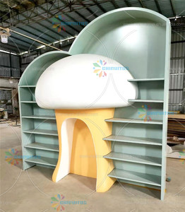 Chiquitos bibliothèque de bureau à domicile pour magasin d'affichage magasin de jouets idées de boulangerie au détail conception d'exposition école pour enfants salon centre commercial - Product Image 5