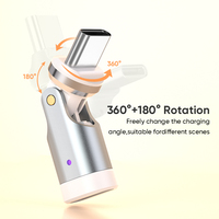 Adaptateur TYPE-C 240W | Adaptateur convertisseur de charge rapide et de synchronisation de données C à C réglable à 540 rotations