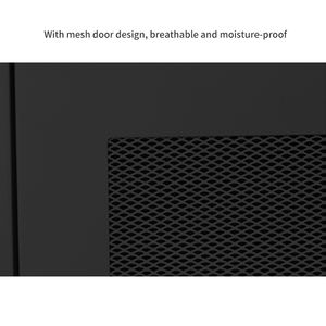 Высококачественный стальной двухдверный шкафчик с выдвижными ящиками новый маленький сетчатый металлический шкаф для хранения современный дизайн для гостиной - Product Image 6