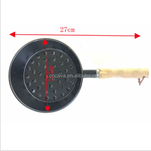 Nuevo Tostador de Café Etíope Popular de Hierro Negro Pequeño con Mango de Madera - Product Image 1