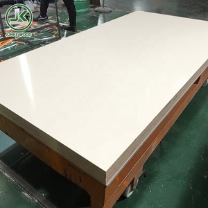 Chất Lượng Cao 3Mm 4Mm 5Mm 6Mm 9Mm 12Mm 15Mm 18Mm Fibreboards Trắng Nhiều Lớp Melamine Phải Đối Mặt Gỗ MDF Hdf Hội Đồng Quản Trị Cho Đồ Nội Thất - Product Image 3