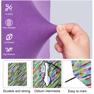 Protège-Livres Réutilisable Lavable Sans Adhésif de Haute Qualité en Tissu Extensible 85% Polyester 15% Spandex - Product Image 4