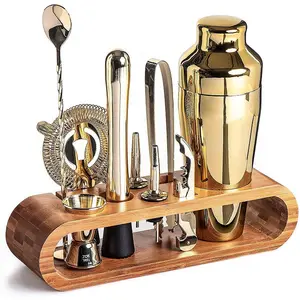 Professional Gold Cocktail Shaker Set