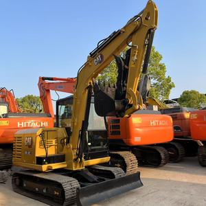 รถขุดขนาดเล็กมือสองจากญี่ปุ่น ปี 2020-2024 รุ่น Caterpillar 305.5E2 น้ำหนัก 5.5 ตัน พร้อมเครื่องยนต์ เกียร์ ปั๊ม และอุปกรณ์เสริม ระยะการหมุน 5955 มม. - Product Image 2