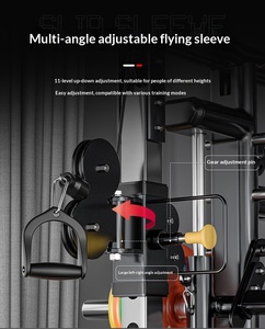 大型総合トレーニング機器商用コンビネーションセット スミスマシン 多機能ジム機器 筋力トレーニング用 - Product Image 5
