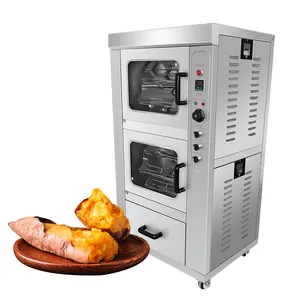 Bokni Factory Sale Table Top Floor Type Electric Kiosk Sweet Potatoes Roasting Machine Baked Oven