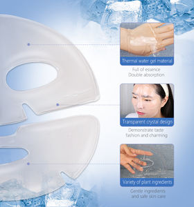 Produttore Logo personalizzato bambini gelatina foglio facciale maschera trasparente per il viso con scollo vitamina C e maschera di cristallo a base di erbe - Product Image 3