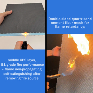 Panneau de support de carrelage XPS imperméable, panneau d'isolation pour mur et sol de salle de bain - Product Image 3