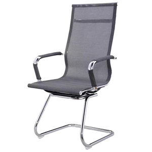Best Price Modern Foldable Rotating Aluminum Frame Office <b>Chair</b> Ergonomic Design Full Mesh Arched Low <b>Back</b> Executive- <b>Chair</b> - Product Image 1