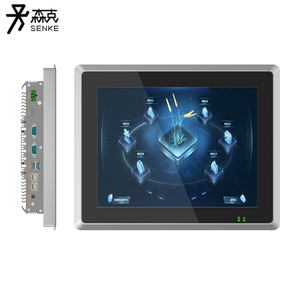 หน้าจอสัมผัสแบบฝัง Rs485 ขนาด 10.4 นิ้ว Ipc Ppc True Flat Pcap สำหรับอุตสาหกรรม ระดับ IP65 กันน้ำ รุ่น Sk-10.4gb - Product Image 1