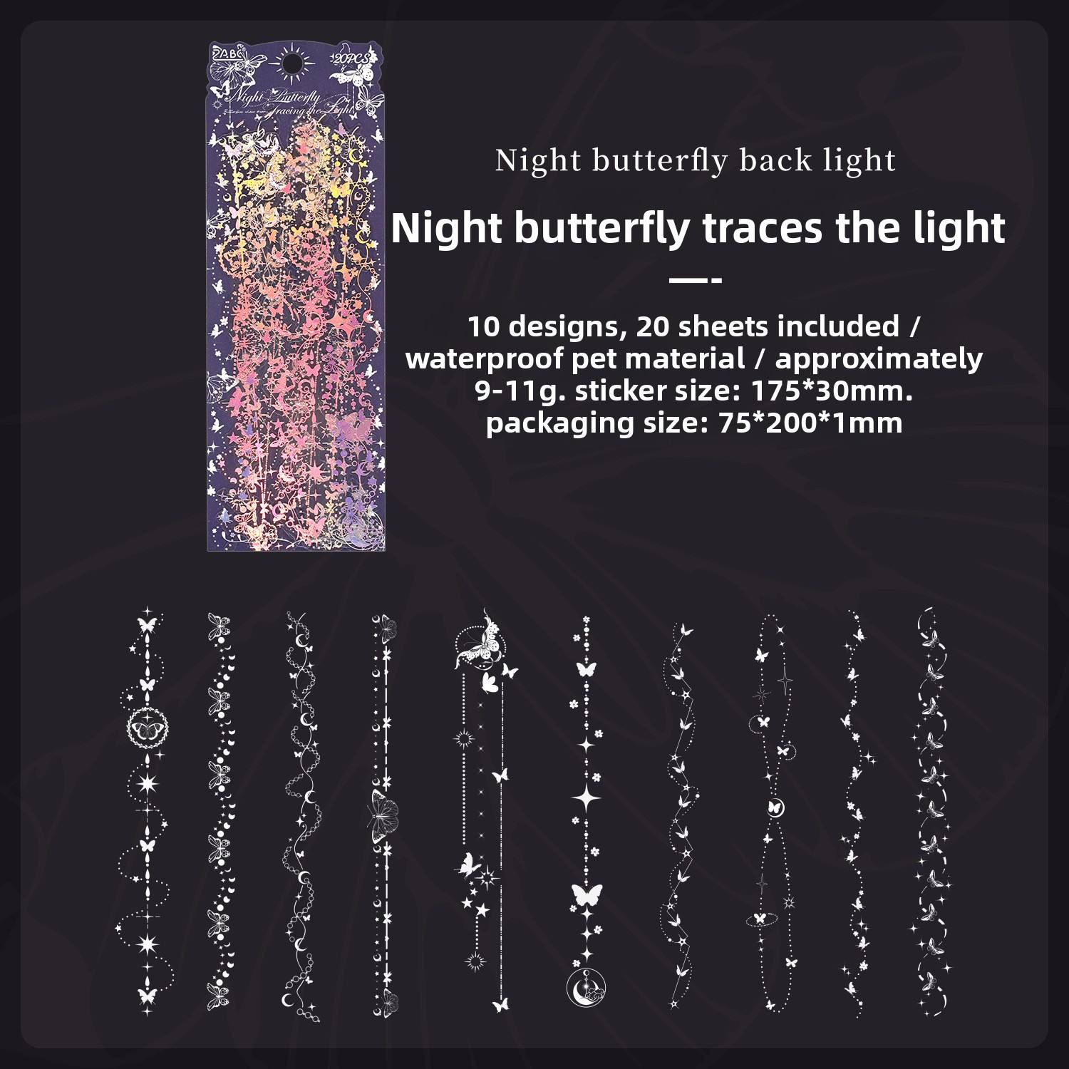 C Night Butterfly Chasing Light