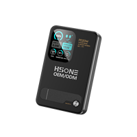 LY10 15W Magnetische Kabellose PD 20W Kabelgebundene Powerbank TFT-Display Standfuß 3-in-1 Aluminium Glas OEM Individuelles Logo