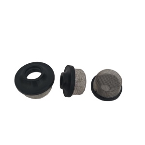 Thép Không Gỉ Hút Hình Dạng Mái Vòm Ống Màn Hình Và Cao Su Vòi Hoa Sen Đầu Miếng Đệm Với Bộ Lọc Con Dấu Lưới Màn Hình - Product Image 4