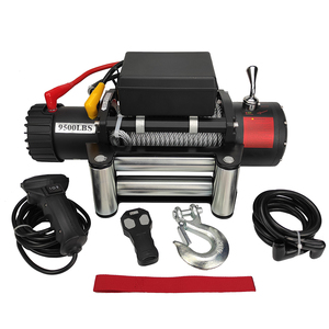 HANDO <strong>12V</strong> <strong>Winch</strong> 4X4 with Wire Cable--9500lbs Anchor <strong>Winch</strong> - Product Image 2