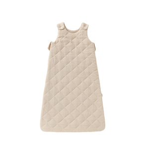 <span class=keywords><strong>Gigoteuse</strong></span> matelassée sans manches pour bébé, fermeture à boutons, hiver, épaisse, en <span class=keywords><strong>gaze</strong></span> <span class=keywords><strong>de</strong></span> <span class=keywords><strong>coton</strong></span> pur, anti-gigotement, douce et respirante pour nouveau-né - Product Image 2