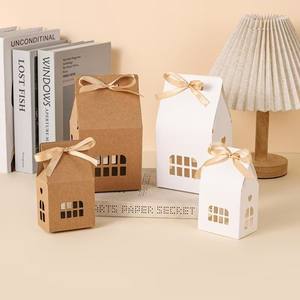 Boîte en papier kraft personnalisable pour <span class=keywords><strong>maison</strong></span> en pain d'épice-bonbon pour fête <span class=keywords><strong>de</strong></span> Noë<span class=keywords><strong>l</strong></span>, <span class=keywords><strong>calendrier</strong></span> <span class=keywords><strong>de</strong></span> <span class=keywords><strong>l</strong></span>'<span class=keywords><strong>avent</strong></span> et emballage cadeau pour les fêtes - Product Image 2