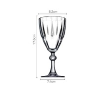 Ensemble de verres à vin vintage de luxe, gobelet à vin blanc à pied sphérique, écologique, compatible lave-vaisselle