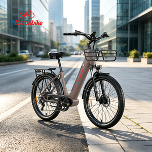 Fast Speed Electric City Bike 26 Inch Rear Motor 250W 48V Adult Ebike Urban Bicycle EU Warehouse - Product Image 1