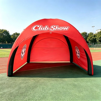 Tente araignée gonflable géante personnalisée avec logo, dôme à air, abri pop-up, stand promotionnel