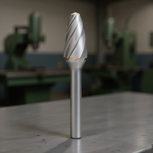 Fresa Rotativa de Punta Esférica Ttake AB8500, Diámetro de 9.6 mm, Longitud de 19 mm, Carburo Sólido para Máquinas Herramienta - Product Image 3