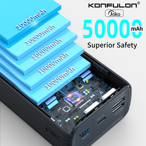 SENYE Mobile Power Bank 50000mAh Suministro de <span class=keywords><strong>bancos</strong></span> de energía y cargadores USB - Product Image 3