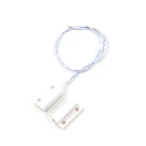 ABS Plastic Shell Surface Mounted Normally Closed/Open 12V/24V Voltage Cabinet Door Window Magnetic Contact Reed Switch