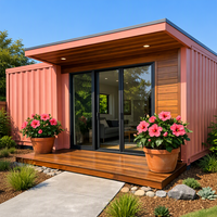 Maison conteneur pliable sur mesure au design créatif pour usage commercial (bureaux, hôtels, commerces) – Maisons préfabriquées modernes